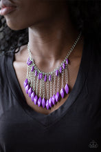 Load image into Gallery viewer, Venturous Vibes - Purple Necklace