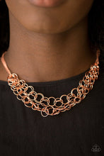 Load image into Gallery viewer, Circus Tent Tango - Rose Gold Necklace