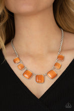 Load image into Gallery viewer, Aura Allure - Orange Necklace 1400n