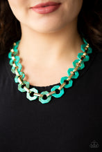 Load image into Gallery viewer, Fashionista Fever - Blue Necklace 18n
