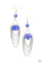 Load image into Gallery viewer, Ethereally Extravagant - Blue Earring 2531e