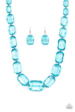 Load image into Gallery viewer, Ice Versa - Blue Necklace 14n
