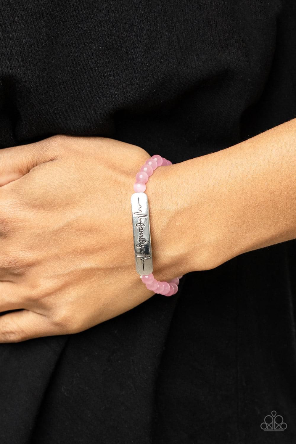 Family Forever - Pink Bracelet 1793b