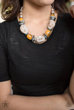 Load image into Gallery viewer, In Good Glazes - Peach Blockbuster Necklace 1278N