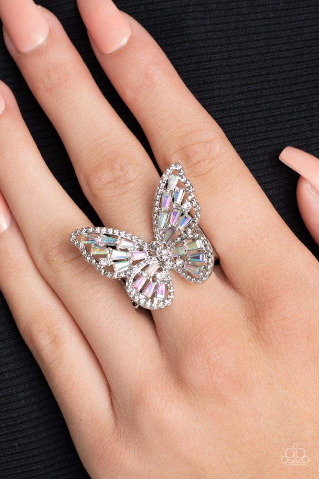Bright - Eyed Butterfly - Multi Ring 3088r