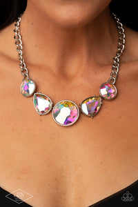 All The Worlds My Stage - Multi Necklace 1079n