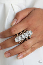 Load image into Gallery viewer, BLING Your. Heart Out - White Ring 3027R