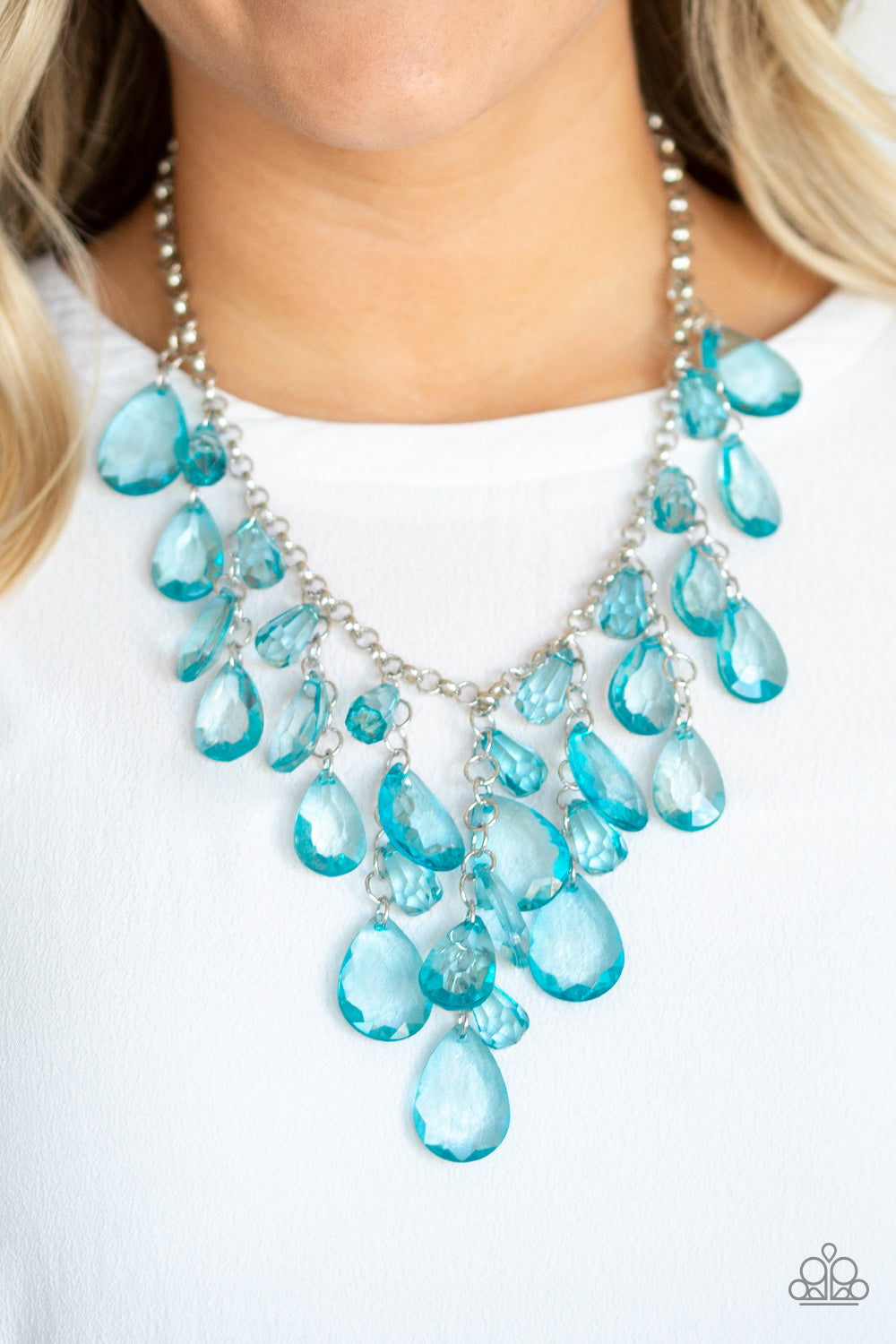 Irresistible Iridescence - Blue Necklace 1195N