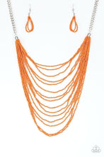 Load image into Gallery viewer, Bora Bombora - Orange Necklace 1302N