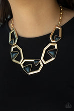 Load image into Gallery viewer, GEO - ing ,GEO - ing , Gone - Gold Necklace 1175N