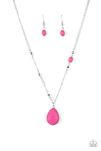 Load image into Gallery viewer, Peaceful Prairies - Pink Necklace 2593N