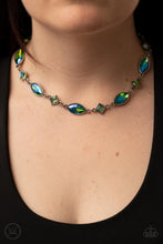 Load image into Gallery viewer, Prismatic Reinforcements - Green Necklace 1463n