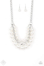 Load image into Gallery viewer, Empire State Empress - White Necklace 1176N