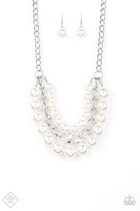 Empire State Empress - White Necklace 1176N