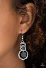 Load image into Gallery viewer, Be GLAM Enough - Black Earrings 2537E