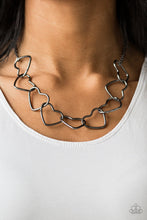 Load image into Gallery viewer, Unbreak My Heart - Black Necklace 1021n