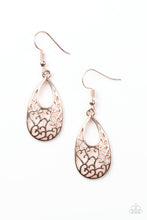 Load image into Gallery viewer, Always Be VINE. - Rose Gold Earring 2548E