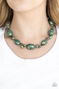 Gatherer Glamour - Brass Necklace 1187N