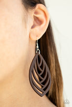 Load image into Gallery viewer, Out of the Woodwork - Brown Earring 2710N