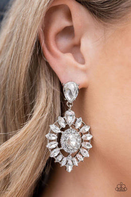 My Good LUXE Charm - White Earring 2903e