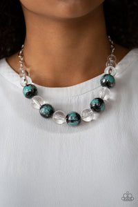 Torrid Tide - Blue Necklace