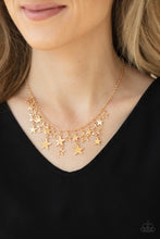 Load image into Gallery viewer, Stellar Stardom - Gold Necklace 1401n