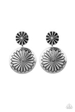 Load image into Gallery viewer, Fierce Florals - Silver Earring