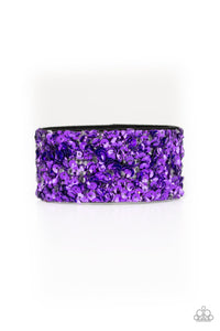Starry Sequins - Purple Bracelet 1559B