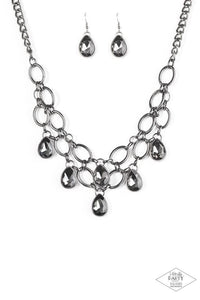 Show - Stopping Shimmer - Black Necklace 1245N