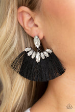 Load image into Gallery viewer, Formal Flair - Black Earring 37E