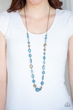 Load image into Gallery viewer, Secret Treasure-  Blue  Necklace