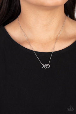 Hugs and Kisses - Silver Necklace 1424n