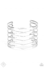 Load image into Gallery viewer, Keep Them On Edge - Silver Bracelet