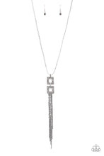 Load image into Gallery viewer, Times Square Stunner - Silver Necklace 1266N