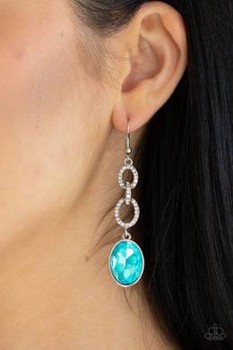 Extra Ice Queen - Blue  Earring 2633E