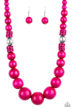 Load image into Gallery viewer, Panama Pandora - Pink Necklace 1205N