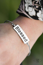 Load image into Gallery viewer, Blessed - Silver Bracelet 1615B