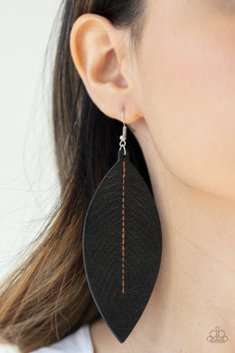 Naturally Beautiful - Black Earring 2762e