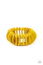 Load image into Gallery viewer, Tropical Tiki Bar - Yellow Bracelet 1701B