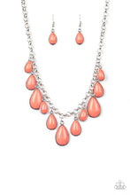 Load image into Gallery viewer, Jaw - Dropping Diva - Orange Necklace 1020n
