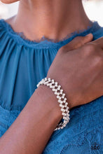 Load image into Gallery viewer, Seize the Sizzle - White Bracelet 1804b