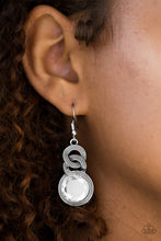 Load image into Gallery viewer, Be GLAM Enough! White Earring