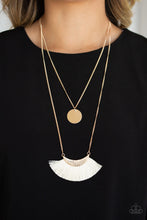 Load image into Gallery viewer, Tassel Temptation - Gold Necklace