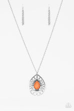 Load image into Gallery viewer, Summer Sunbeam - Orange Necklace