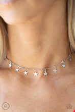 Load image into Gallery viewer, Party in the USA  &amp; Little Americana - Silver Necklace and Bracelet Set 1415