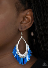 Load image into Gallery viewer, Fine - Tuned Machine - Blue Earring 2806e