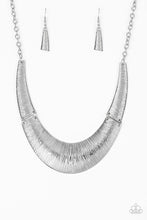 Load image into Gallery viewer, Feast or Famine - Silver Necklace 5n