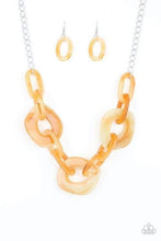 Load image into Gallery viewer, Courageously Chromatic - Yellow Necklace 21n