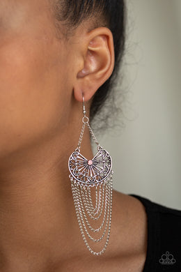 So Social Butterfly - Pink Earring 48E