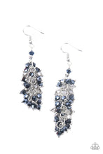 Load image into Gallery viewer, Celestial Chandeliers - Blue Earring 2858e